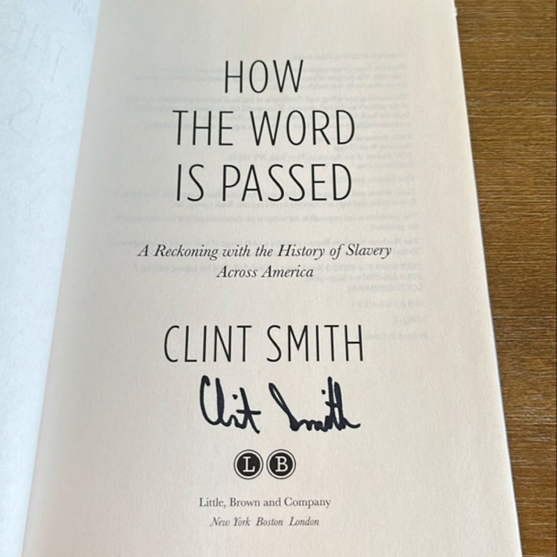 How the Word Is Passed (Signed)