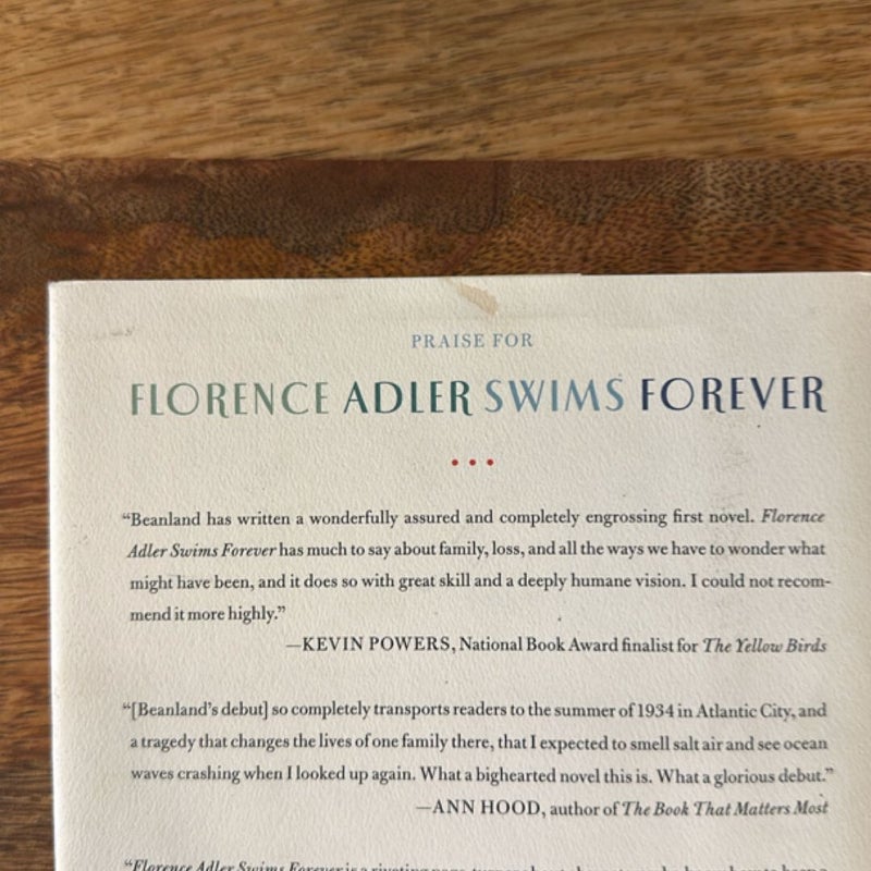 Florence Adler Swims Forever (First Edition)