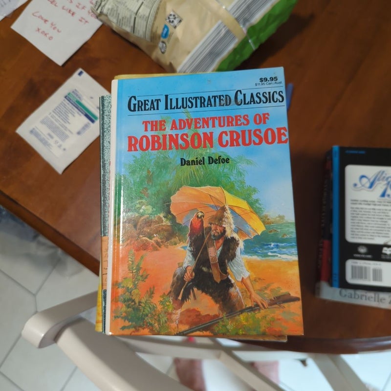 The adventures of Robinson Crusoe 