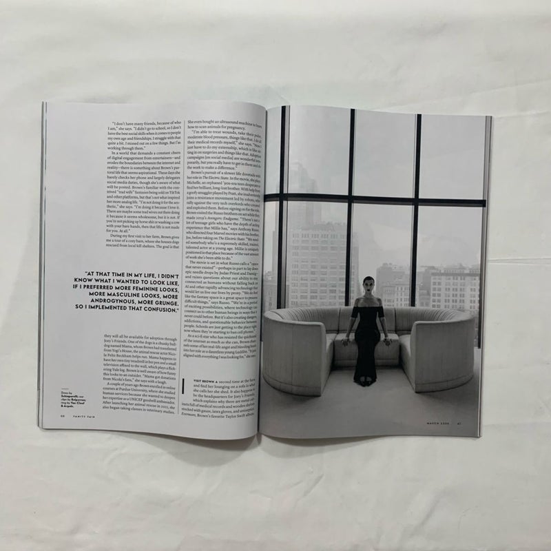 Vanity Fair Millie “Thoroughly Modern” Issue March 2025 Magazine