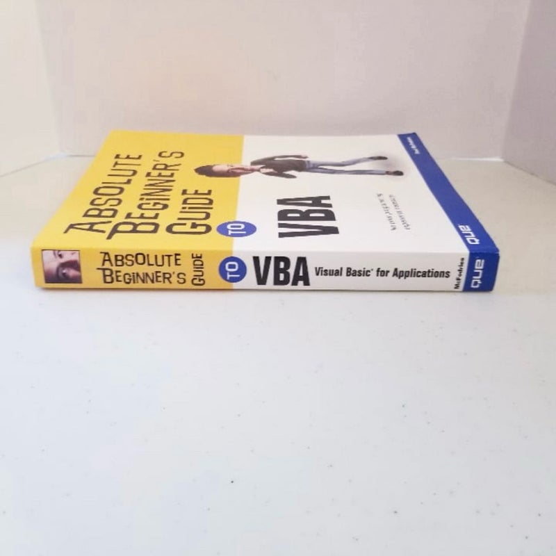 Absolute Beginner’s Guide to VBA