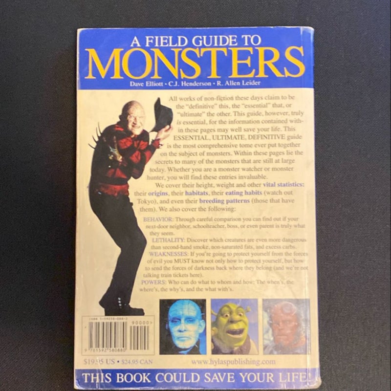 A Field Guide to Monsters