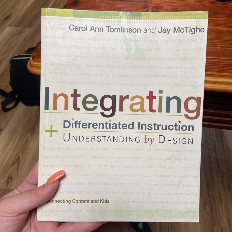 Intergrating Differentiated Instruction 