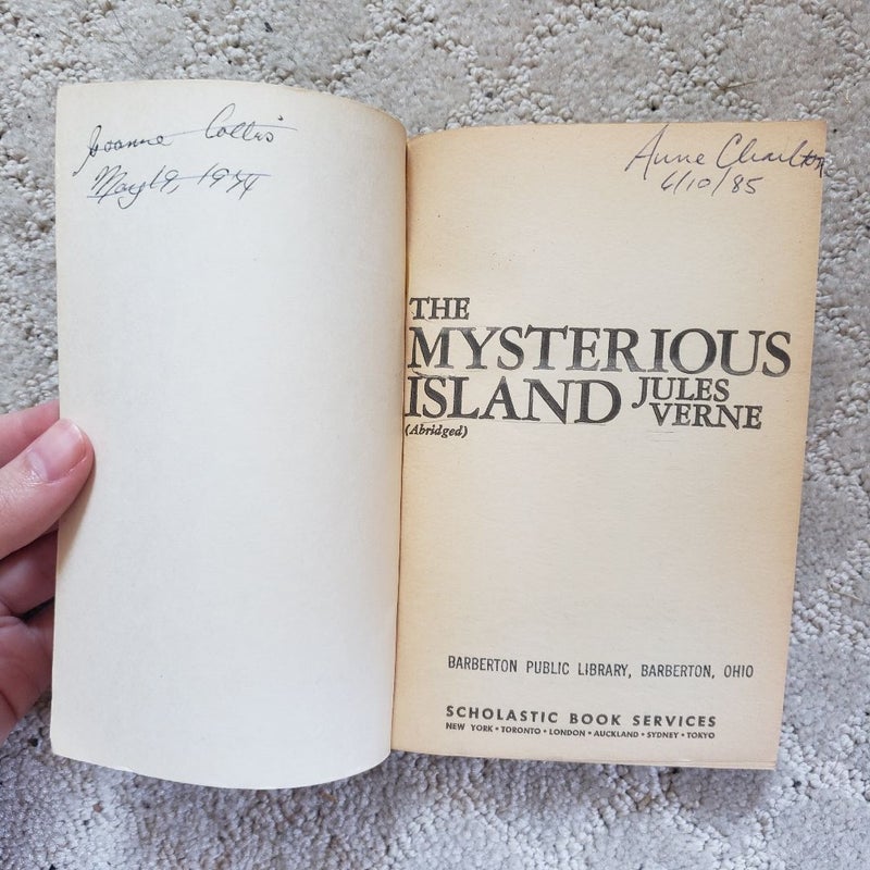 The Mysterious Island (9th Scholastic Printing, 1974)
