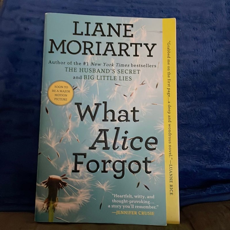 What Alice Forgot