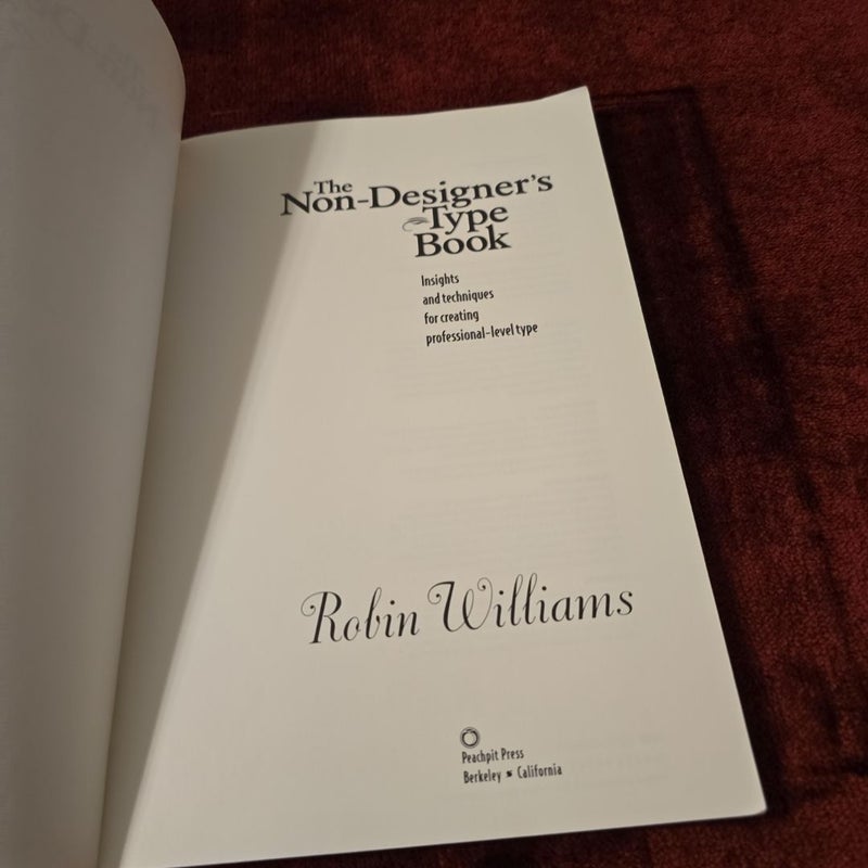 The Non-Designer's Type Book