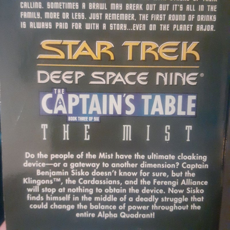 Star Trek Deep Space Nine The Captains Table Benjamin Sisko The Mist