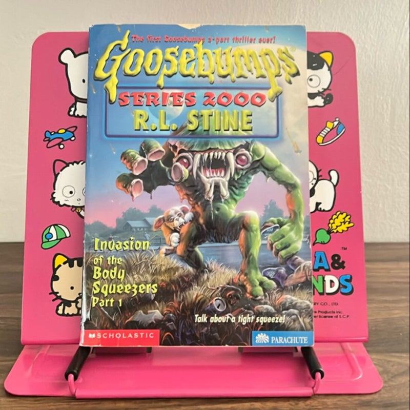 Invasion of the Body Squeezers (Goosebumps Series 2000)  FIRST EDITION