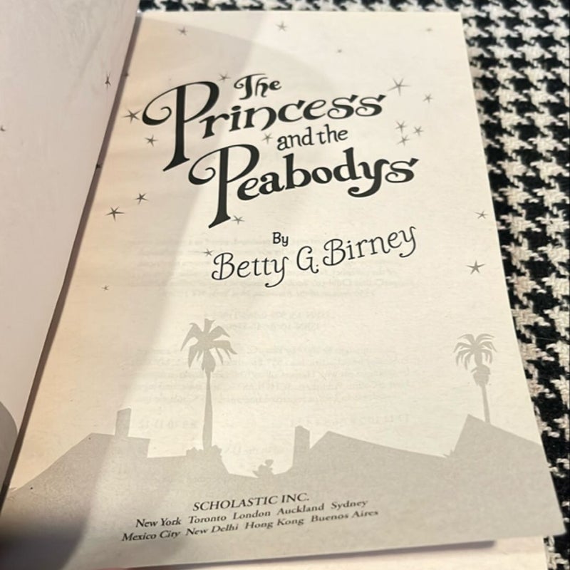 The Princess and the Peabodys *out of print 