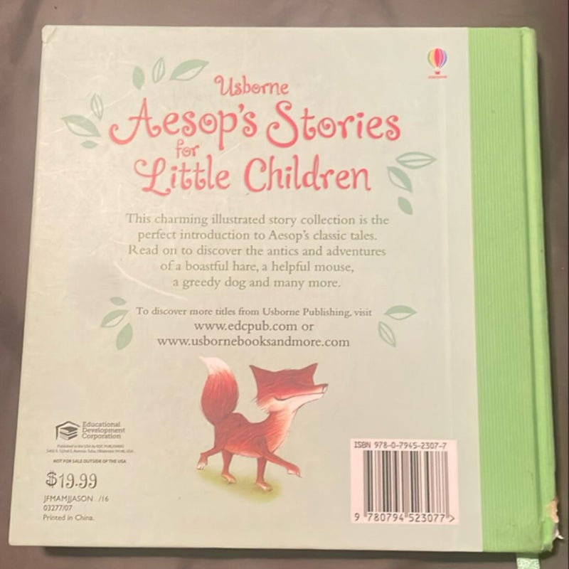 Aesop's Stories for Little Children