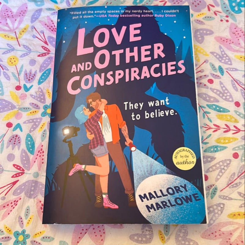 Love and Other Conspiracies *Signed & illustration*