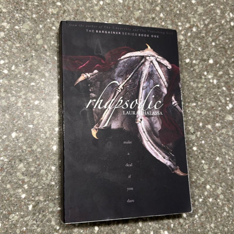 Rhapsodic (the Bargainers Book 1) out of print edition