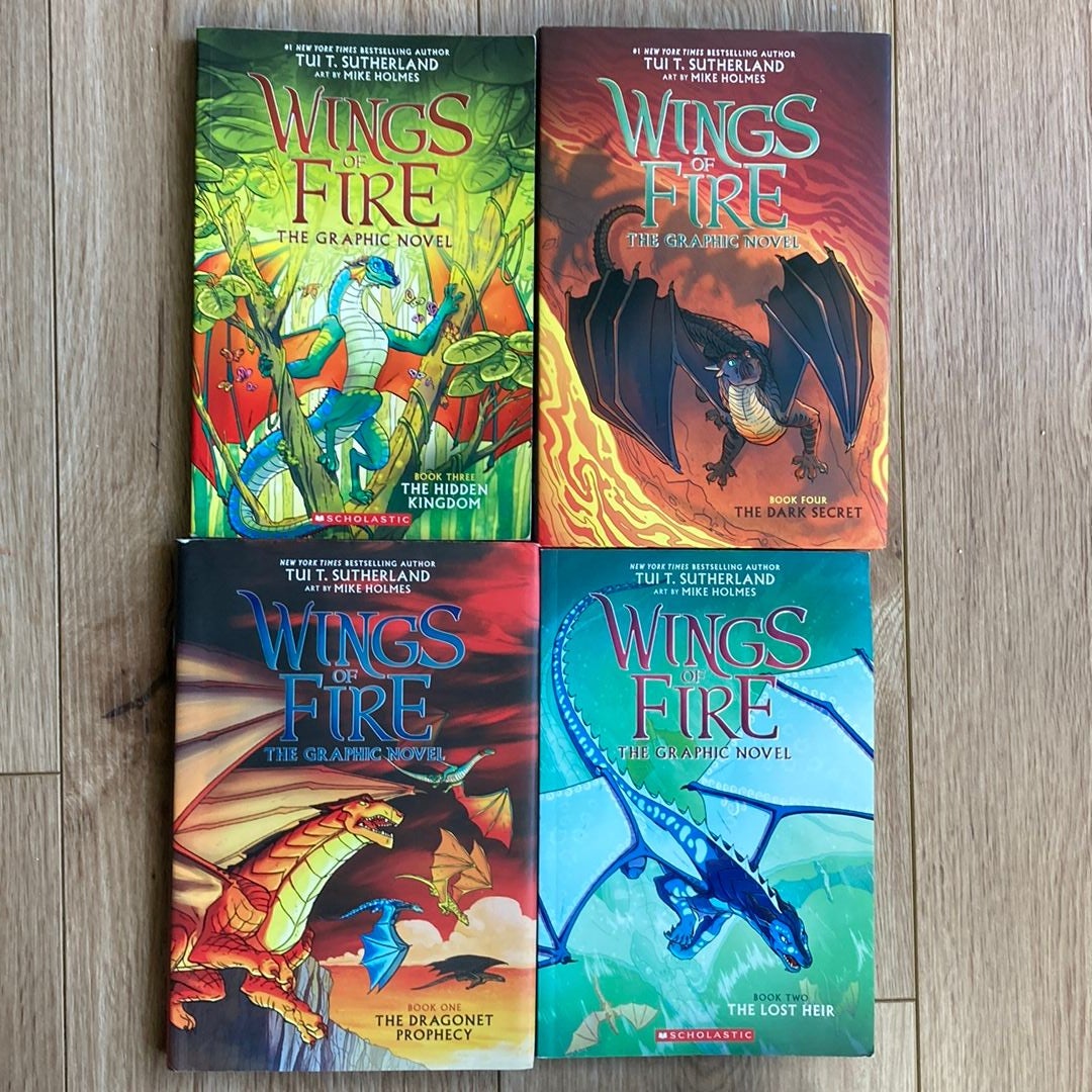 Wings of Fire Graphic Novels 6 Books Collection Set (Book #1 - #6)