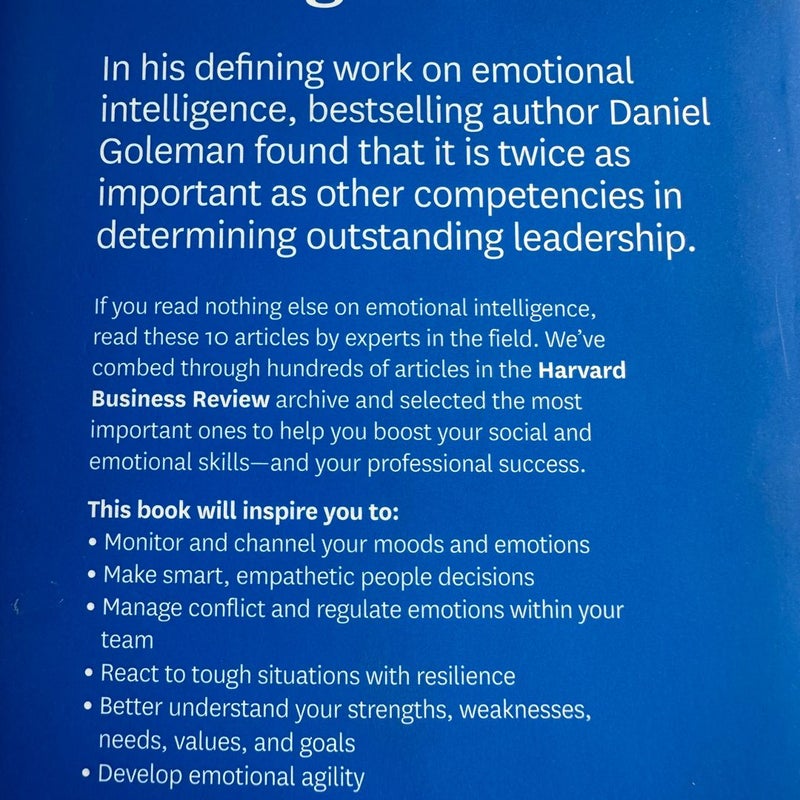 HBR's 10 Must Reads on Emotional Intelligence (with Featured Article What Makes a Leader? by Daniel Goleman)(HBR's 10 Must Reads)