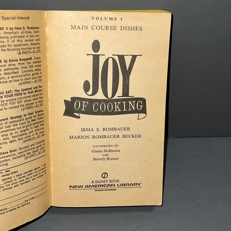 Joy of Cooking Vol.1 