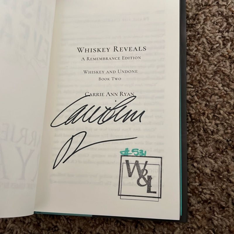 Whiskey Reveals