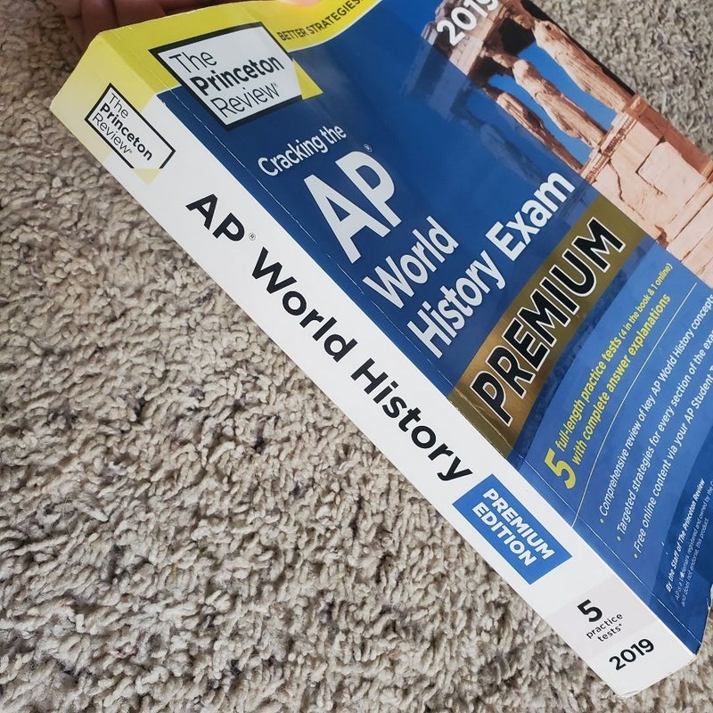 Cracking the AP World History Exam 2019, Premium Edition