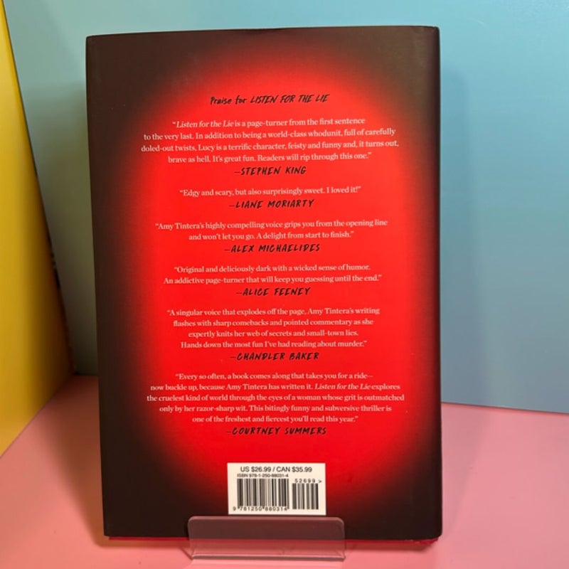 Listen for the Lie - 1st US Edition