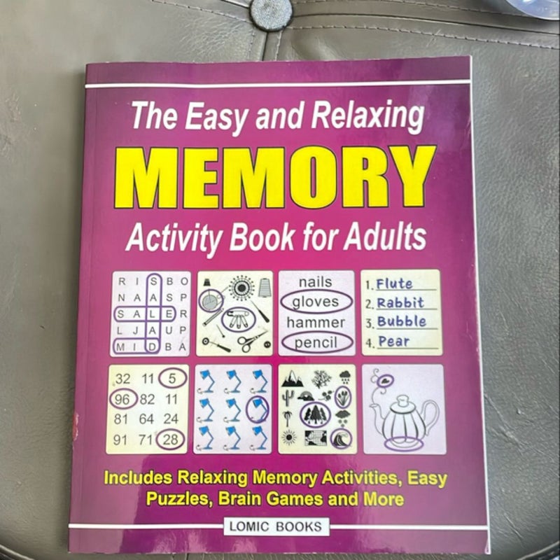 The Easy and Relaxing Memory Activity Book for Adults