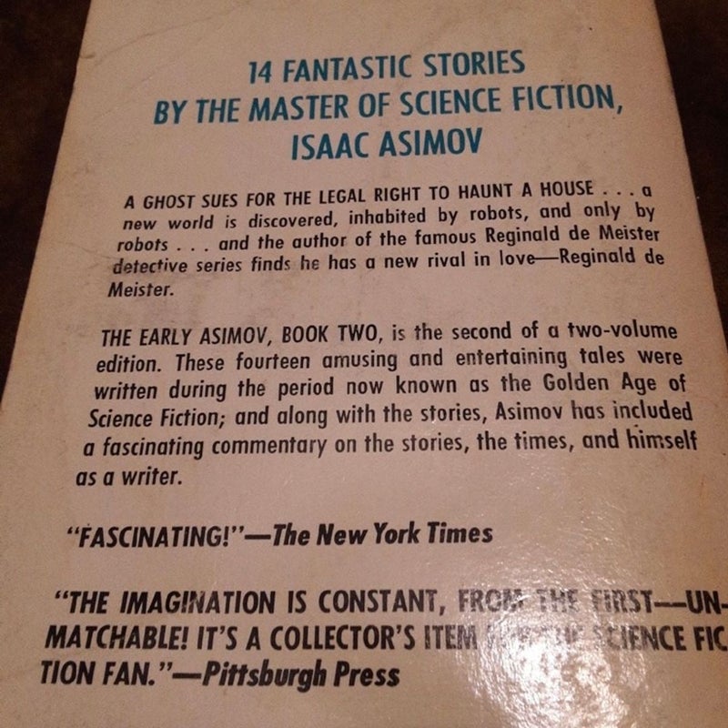 Vintage 1972, The Early Asimov