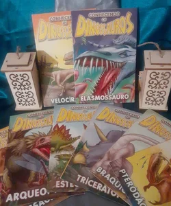 8 Portuguese dinosaurs pamphlets