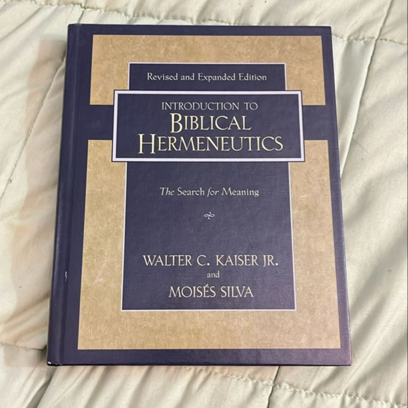 An Introduction to Biblical Hermeneutics