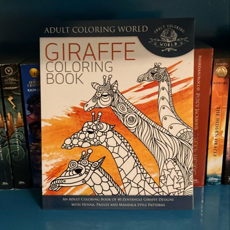 Giraffe Coloring Book