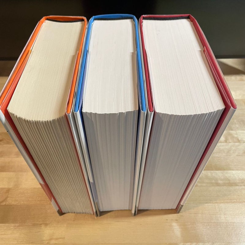 Licanius Trilogy by James Islington (Hardcover, 1st Edition, Like New)