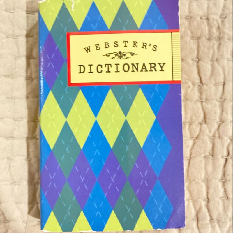 Webster’s Dictionary