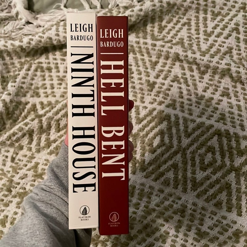 Ninth House and Hell Bent by Leigh Bardugo - Special Edition Bundle with Sprayed Edges