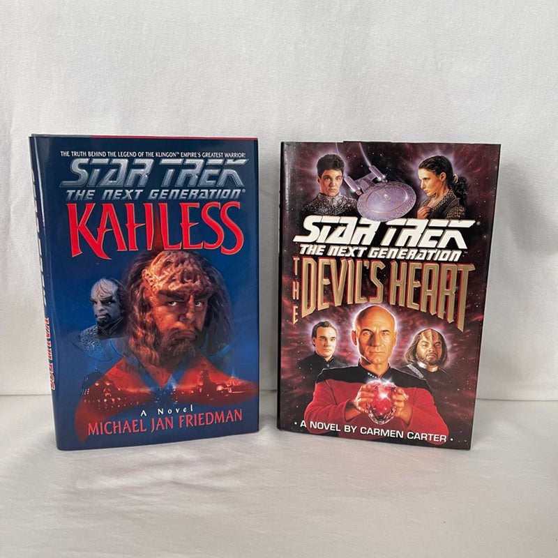 Star Trek Hardcover Book Lot (8 Books)