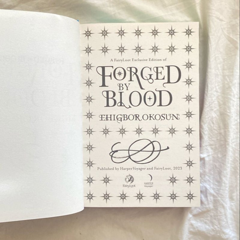 Forged by Blood (FairyLoot exclusive edition)