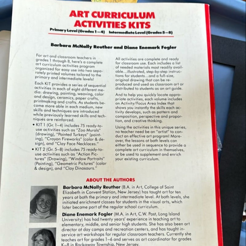 Art Curriculum Activities Kit