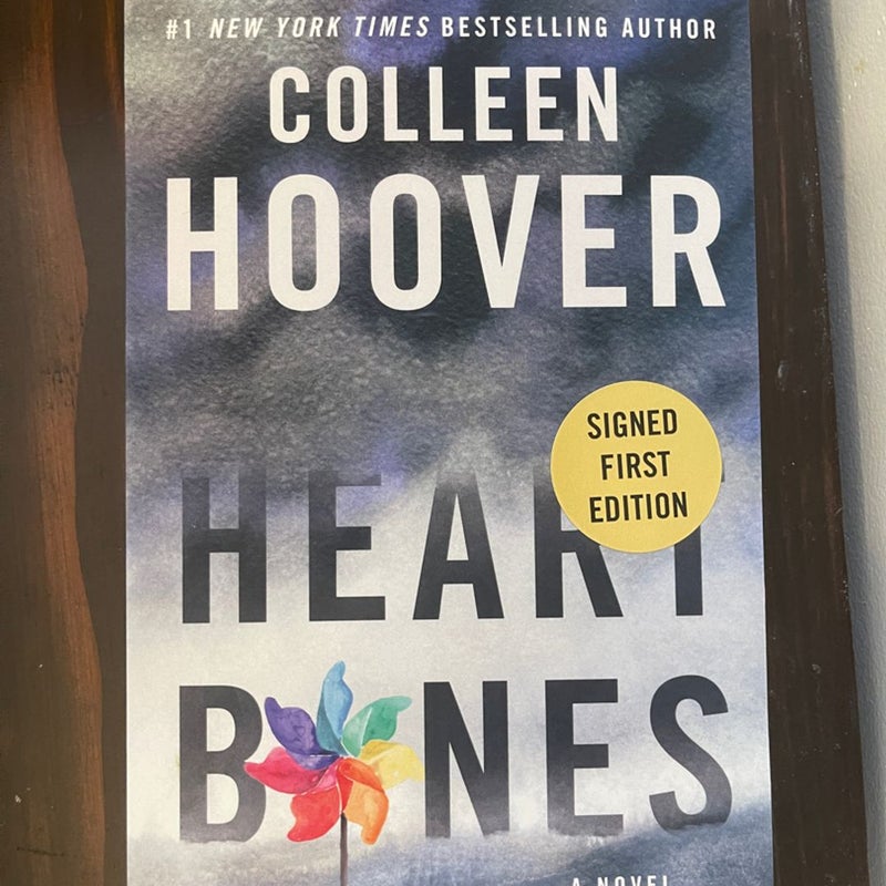 SIGNED Heart Bones Bookworm Box Colleen Hoover