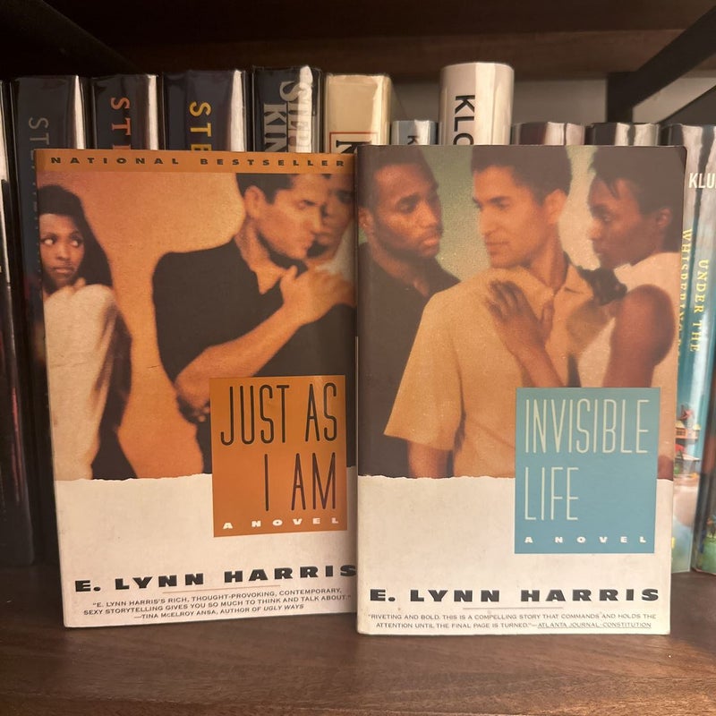 LGBT Fiction 📚 | E. Lynn Harris Bundle: Just As I Am, Invisible Life | Paperback