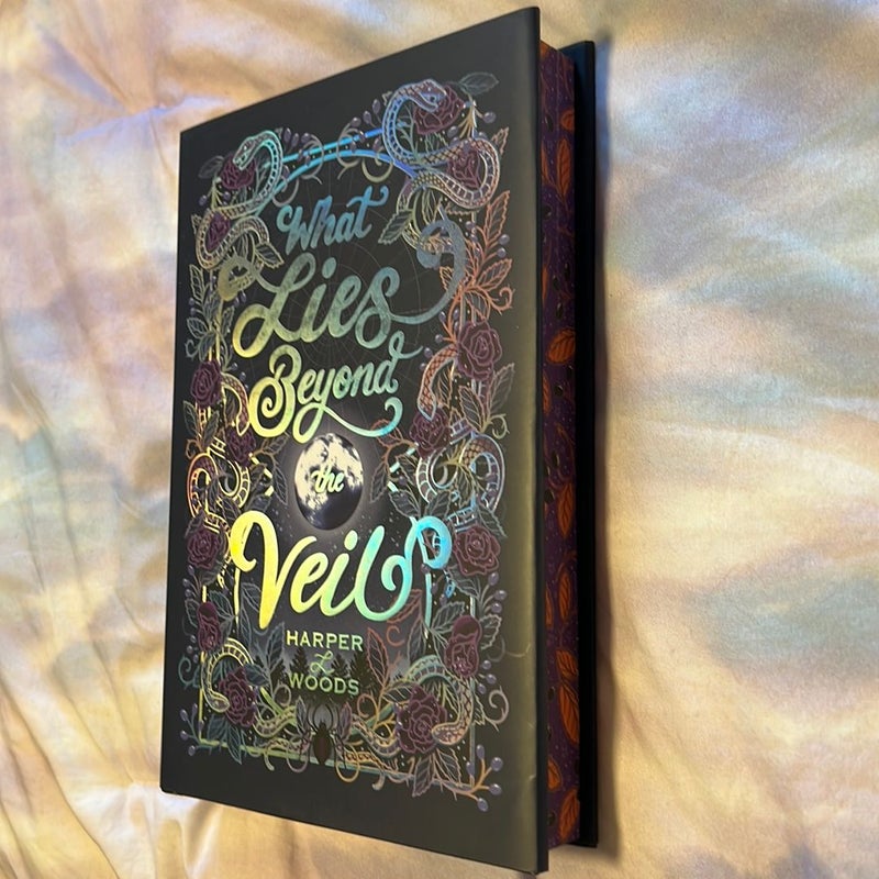 What Lies Beyond the Veil by Harper L. Woods, Hardcover | Pangobooks