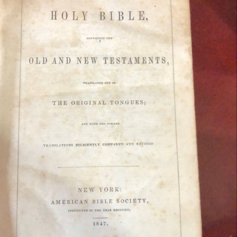 Holy Bible