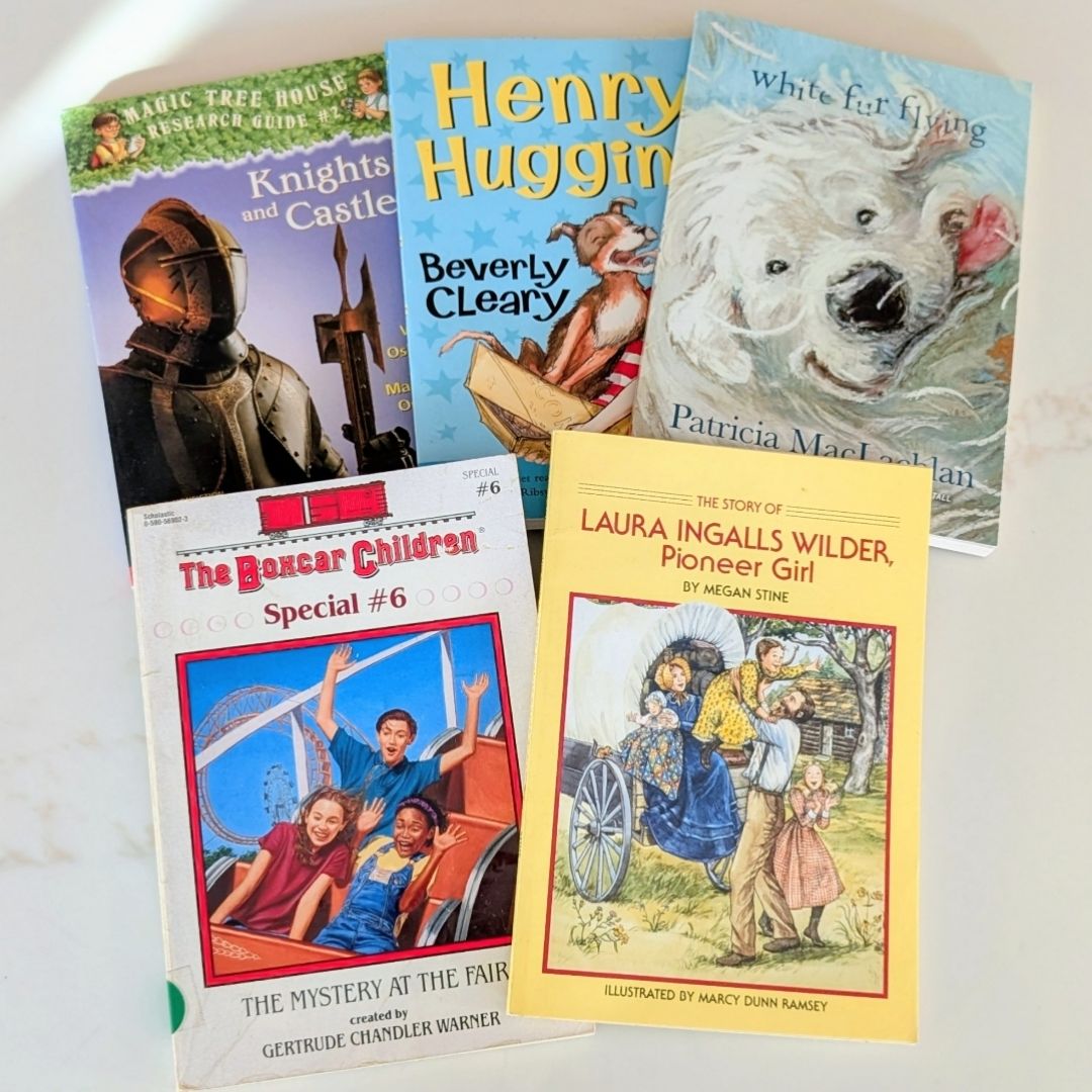 Chapter Book Bundle of 5 (3rd-5th grade)