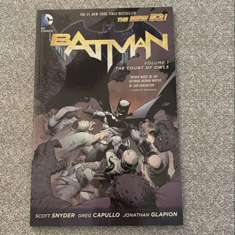 Batman 1 Court of Owls New 52