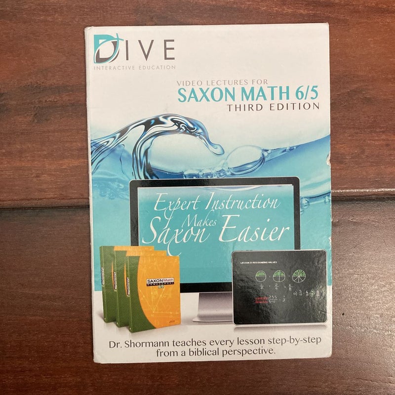 Dive Saxon Math 6/5 DVD