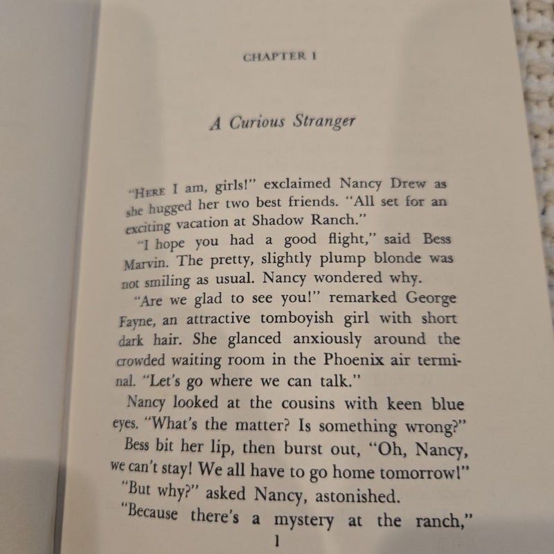 Nancy Drew Mystery Stories #5: The Secret of Shadow Ranch 