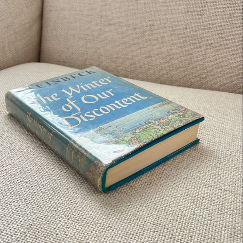 The Winter of Our Discontent (First edition, Second printing before publication)