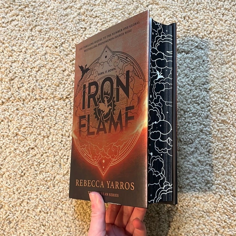 SIGNED Iron Flame Special Edition 