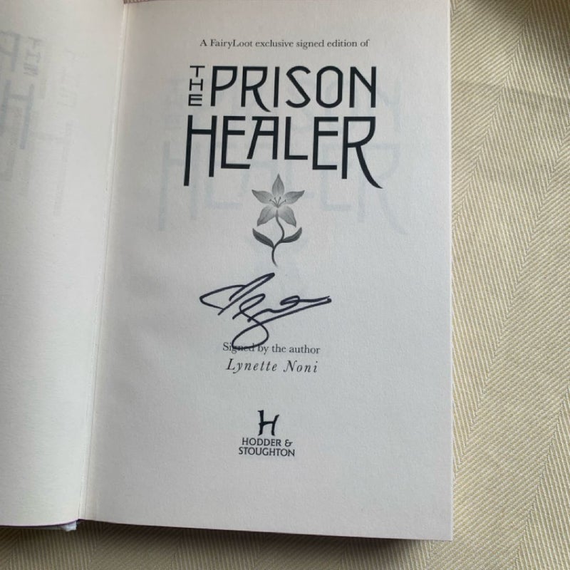 The Prison Healer *Signed Fairyloot Edition*