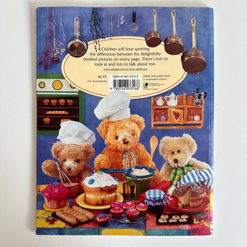 Usborne Picture Puzzles, Teddyland, Spot the Differences