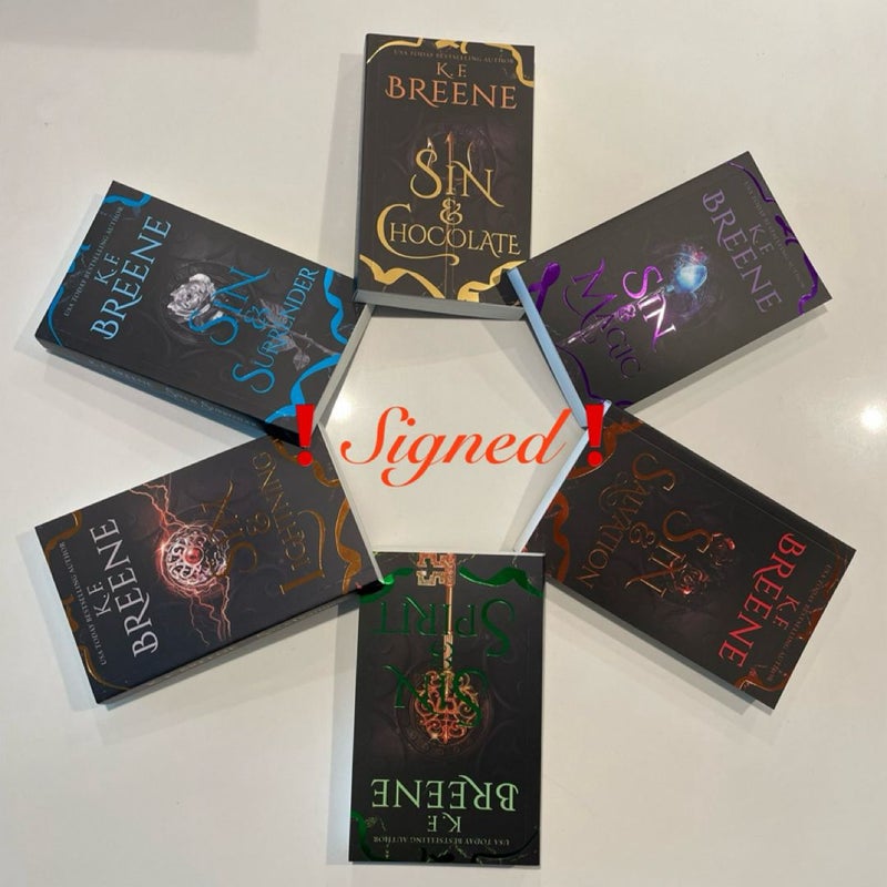 ✨SIGNED✍🏼✨ Demigods of San Francisco Special Edition Series Bundle