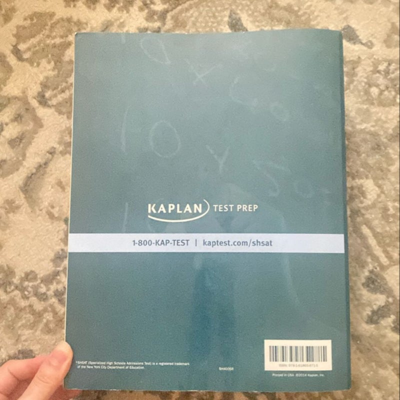 Kaplan SHSAT Lesson Book, 2014