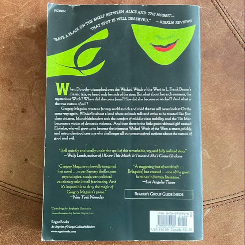 Wicked Musical Tie-In Edition