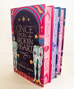 Once Upon a Broken Heart, The Ballad of Never After, and A Curse For True Love (SIGNED Fairyloot Exclusive Editions)