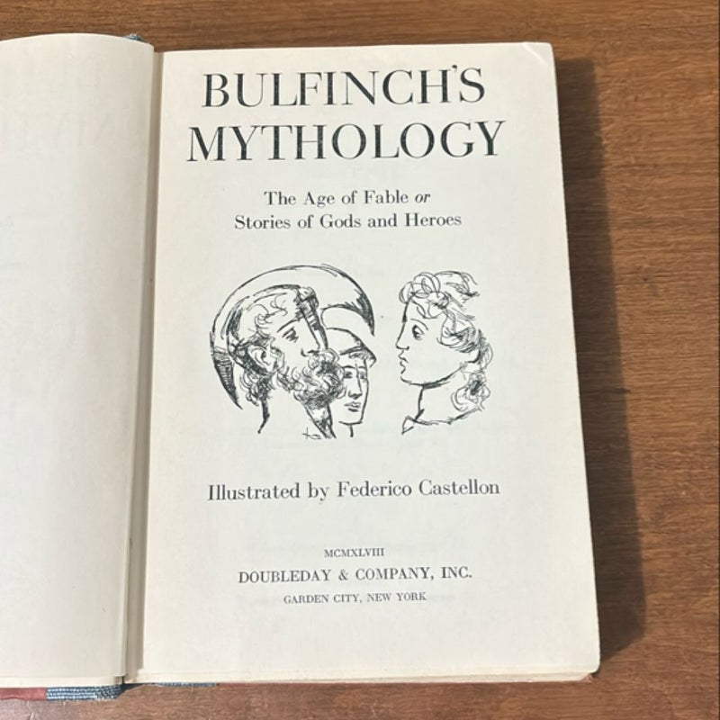 “Bulfinch’s mythology” illustrated by federico castellon. 1948